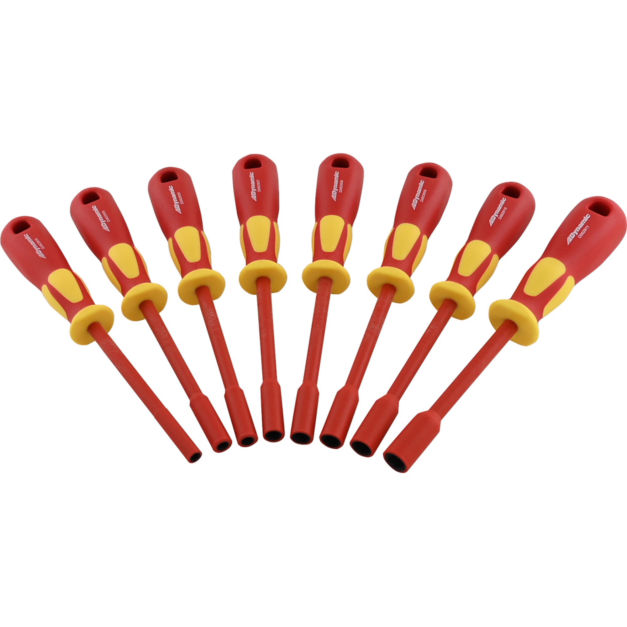 Dynamic Tools 8Pc Insulated Nut Driver Set M